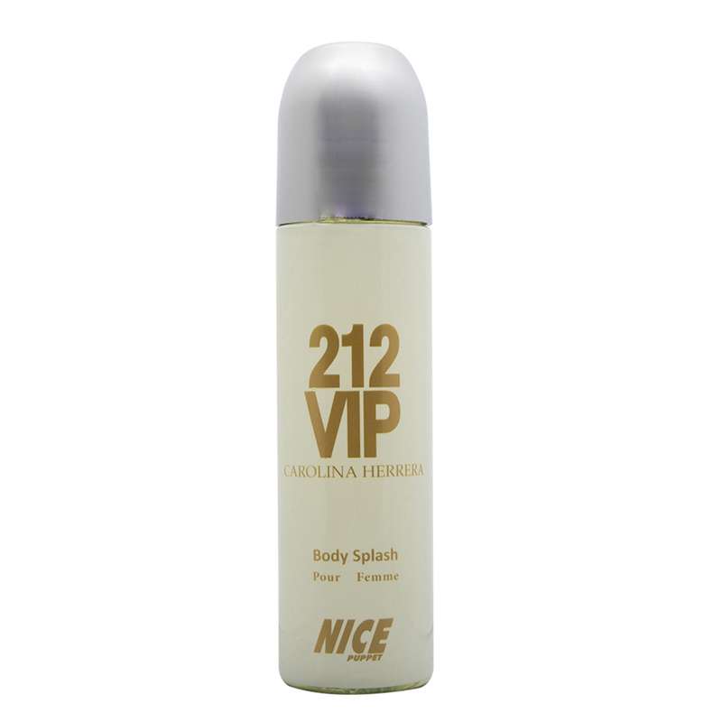 بادی اسپلش مردانه نایس پاپت مدل 212 vip حجم 250 میلیلیتر