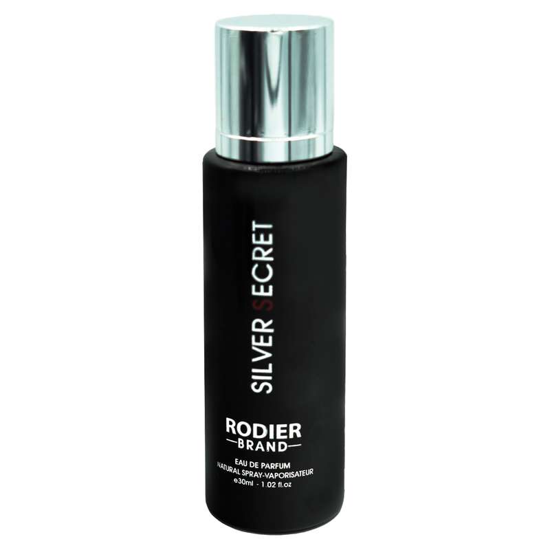 عطر جیبی رودیر مدل SILVER SECRET حجم 30 میلی لیتر