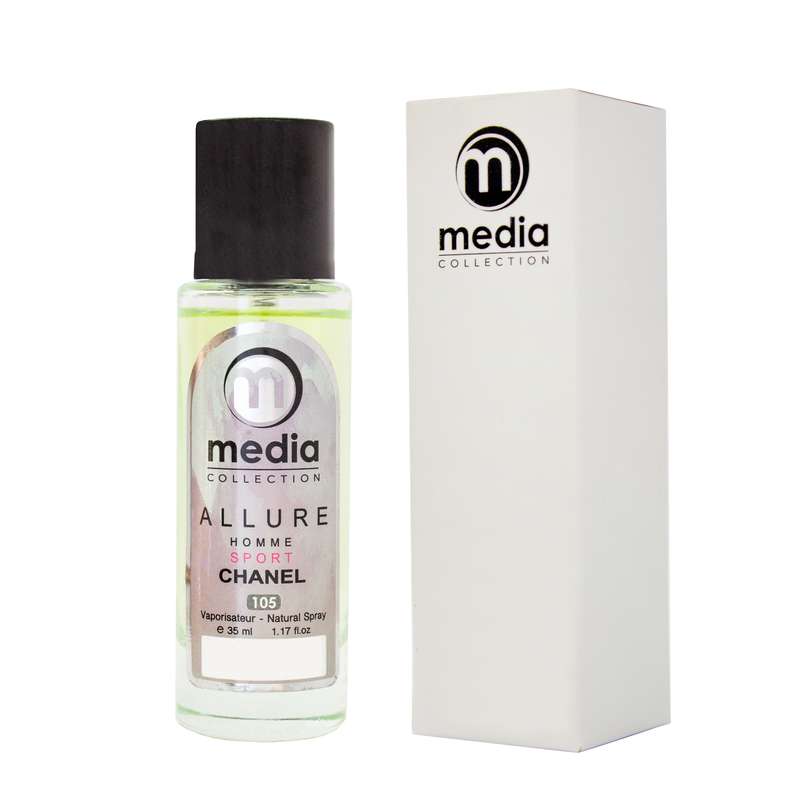 عطر جیبی مردانه مدیا مدل Allure Sport Chanel حجم 35 میلی لیتر