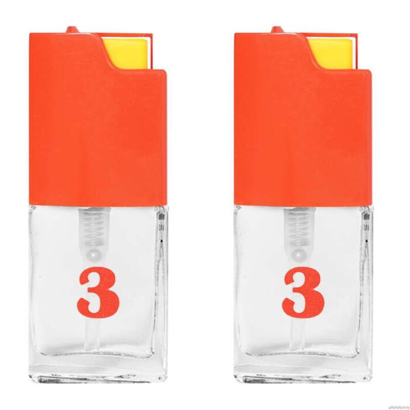 عطر جیبی زنانه بیک شماره 3 حجم 7.5 میلی لیتر بسته دو عددی