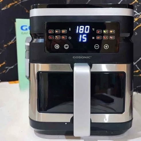 سرخ کن بدون روغن گوسونیک مدل GAF847 ظرفیت 7 لیتری gaf-847 گوسونیک دو المنت