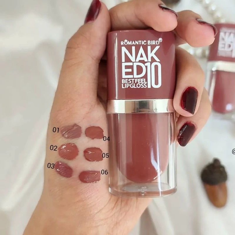 رژ لب مایع رمانتیک برد مدل Naked 10