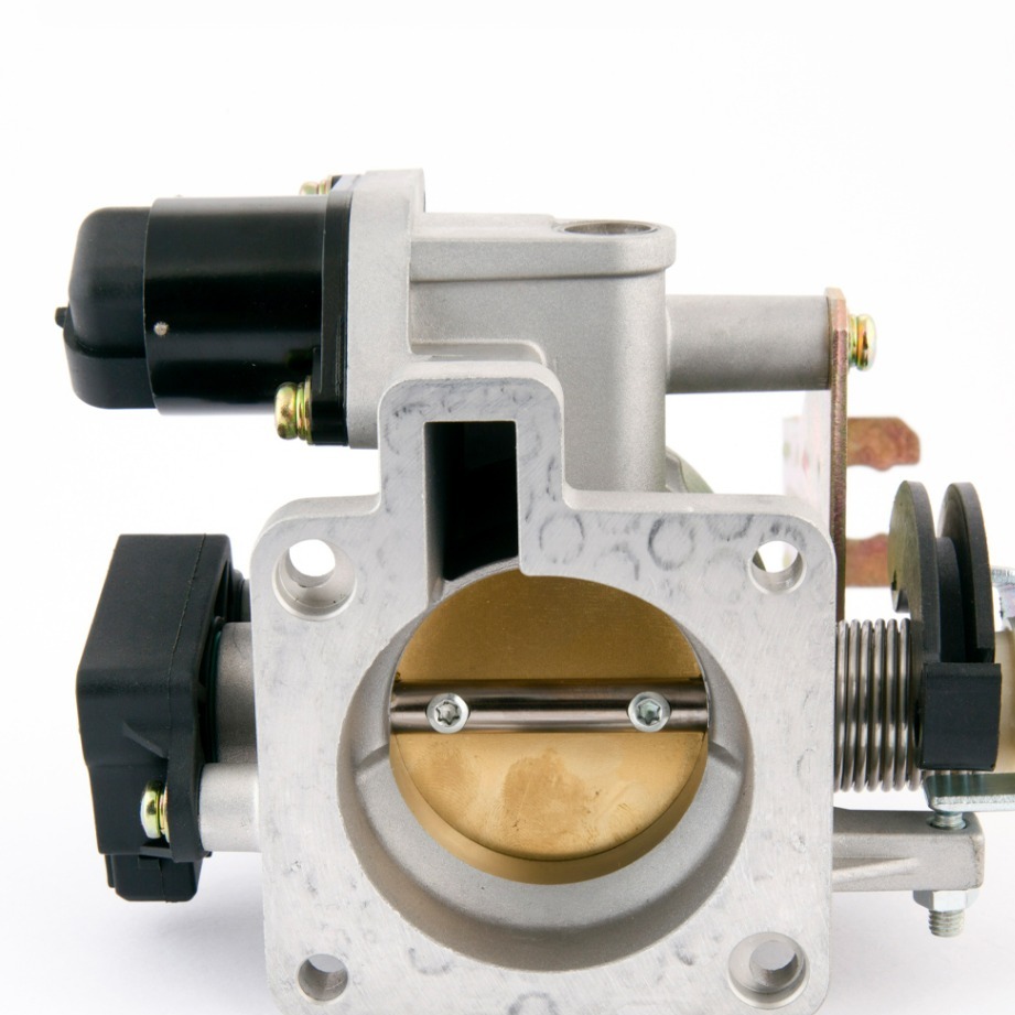 دریچه گاز کامل مکانیکی - پراید - euro4 x100 برند SSAT (KESENS)