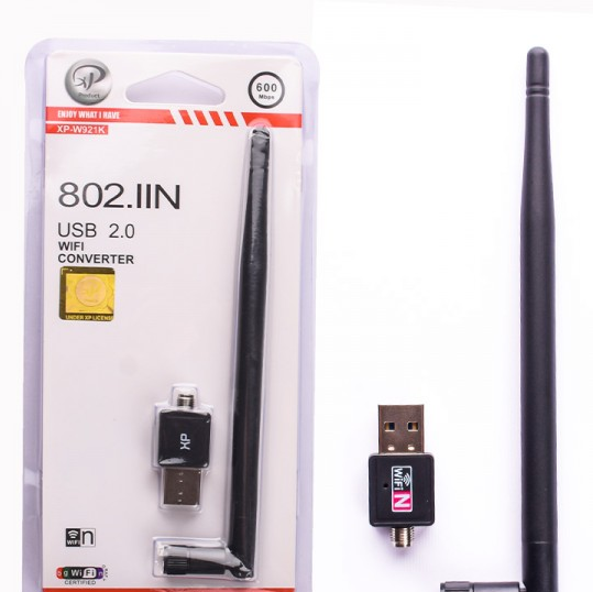 دانگل شبکه وای فای (Wi-Fi) آنتن دار ایکس پی (XP) مدل XP-W921S