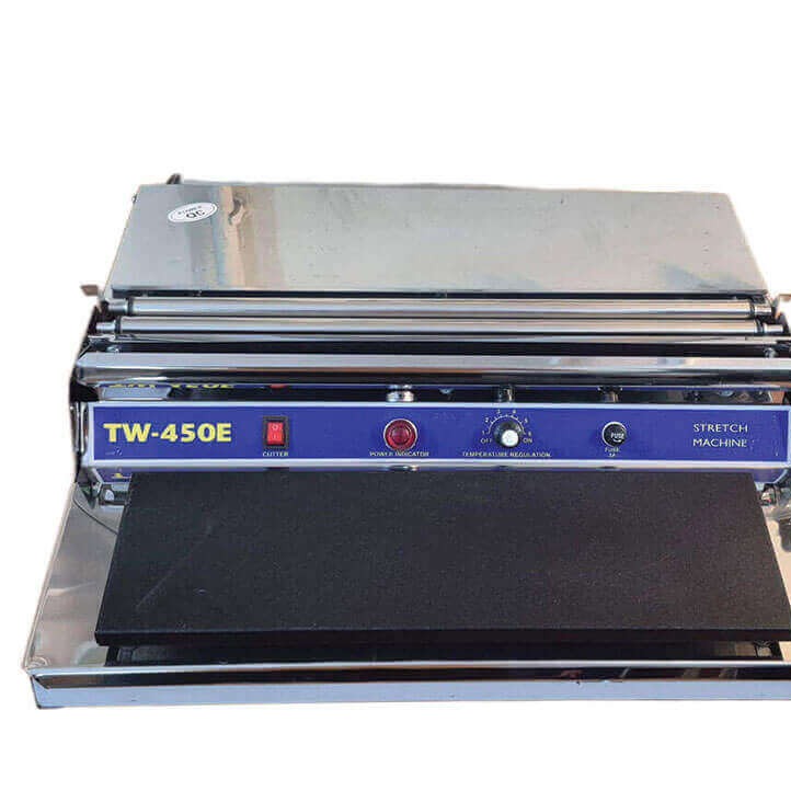 دستگاه سلفون کش TW-450 (استیل بگیر)