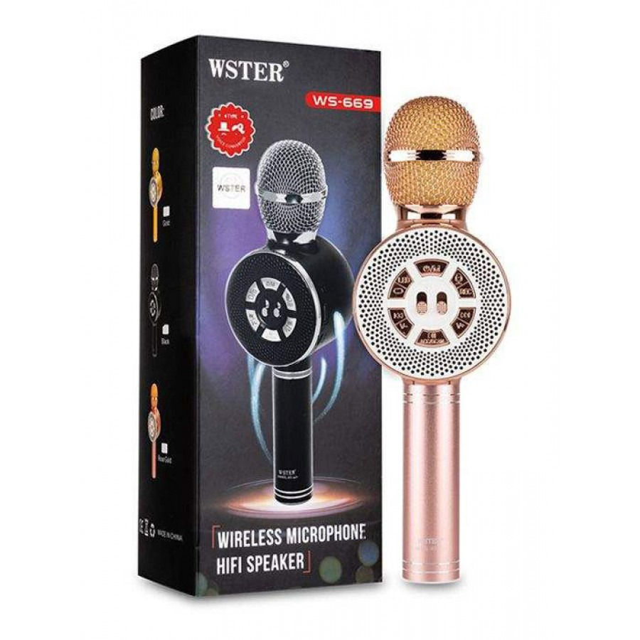 میکروفون و اسپیکر بلوتوث وستر مدل WESTER WS-669