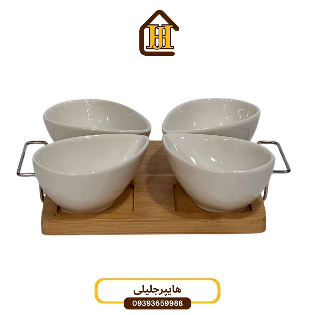 آجیل خوری سرامیک بامبو