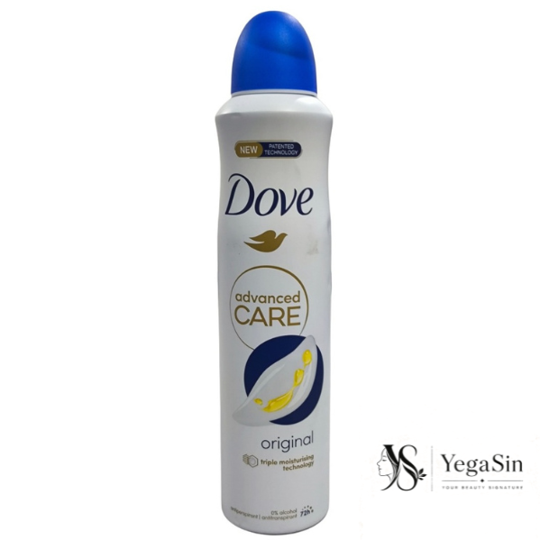 اسپری ضد تعریق زنانه داو Advanced Care Original (Milk - Honey) حجم 250 میلیلیتر