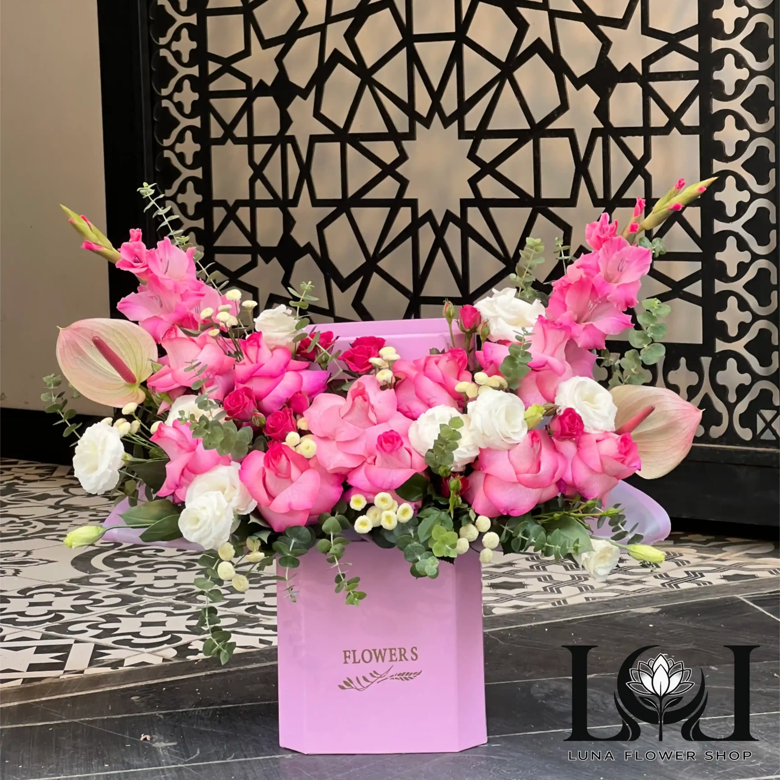 باکس گل کلاهدار BL133