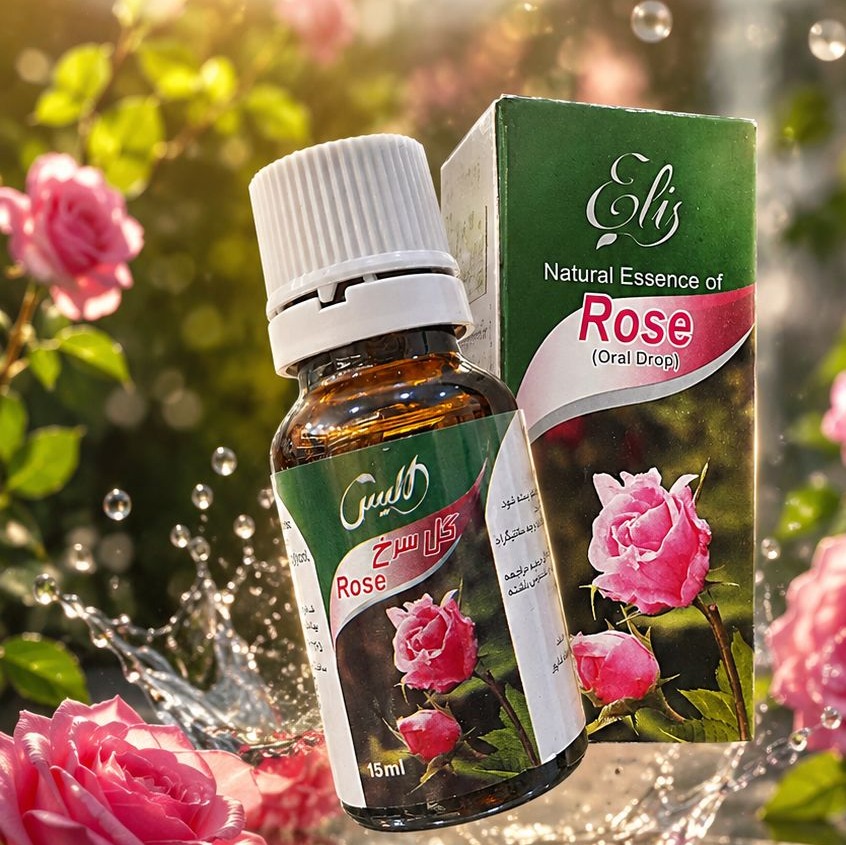 قطره خوراکی گل سرخ الیس