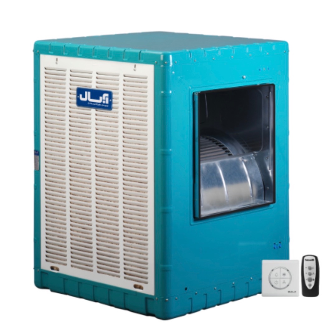 کولر آبی پشت بامی آبسال با موتور IE4 (مجهز به کلید الکترونیک و ریموت) مدل AC70SR (به همراه پس کرایه)