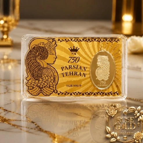 شمش طلا 18 عیار ونوس 50 سوت اقساطی