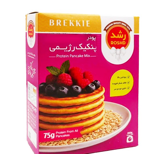 پودر پنکیک پروتئینی رشد (250 گرم) کد 4892
