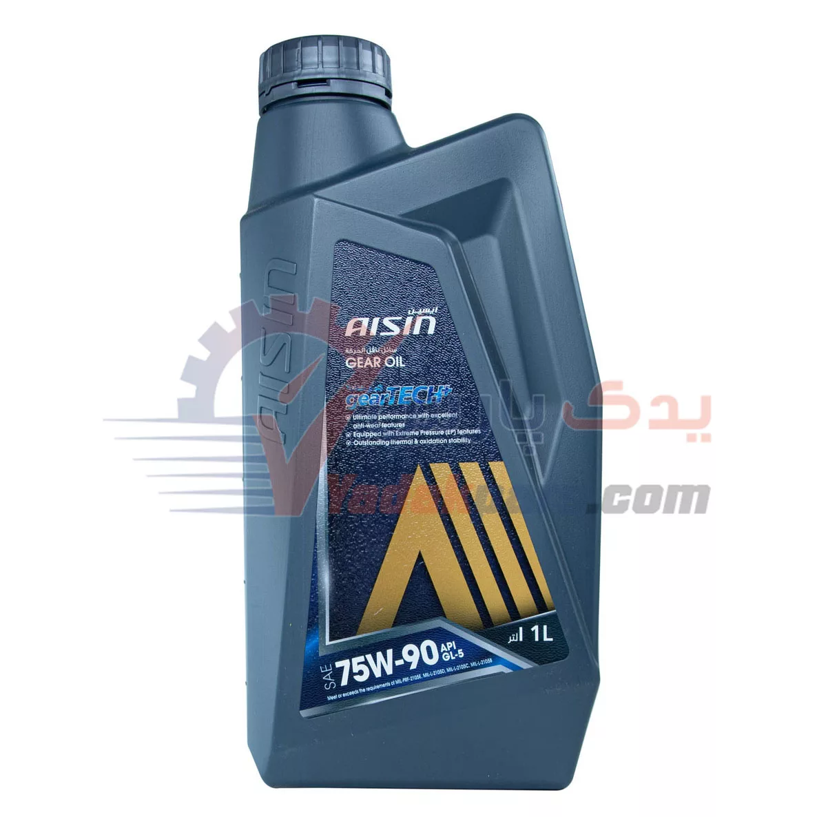 واسکازین 75w90 آیسین اصلی (1 لیتری)