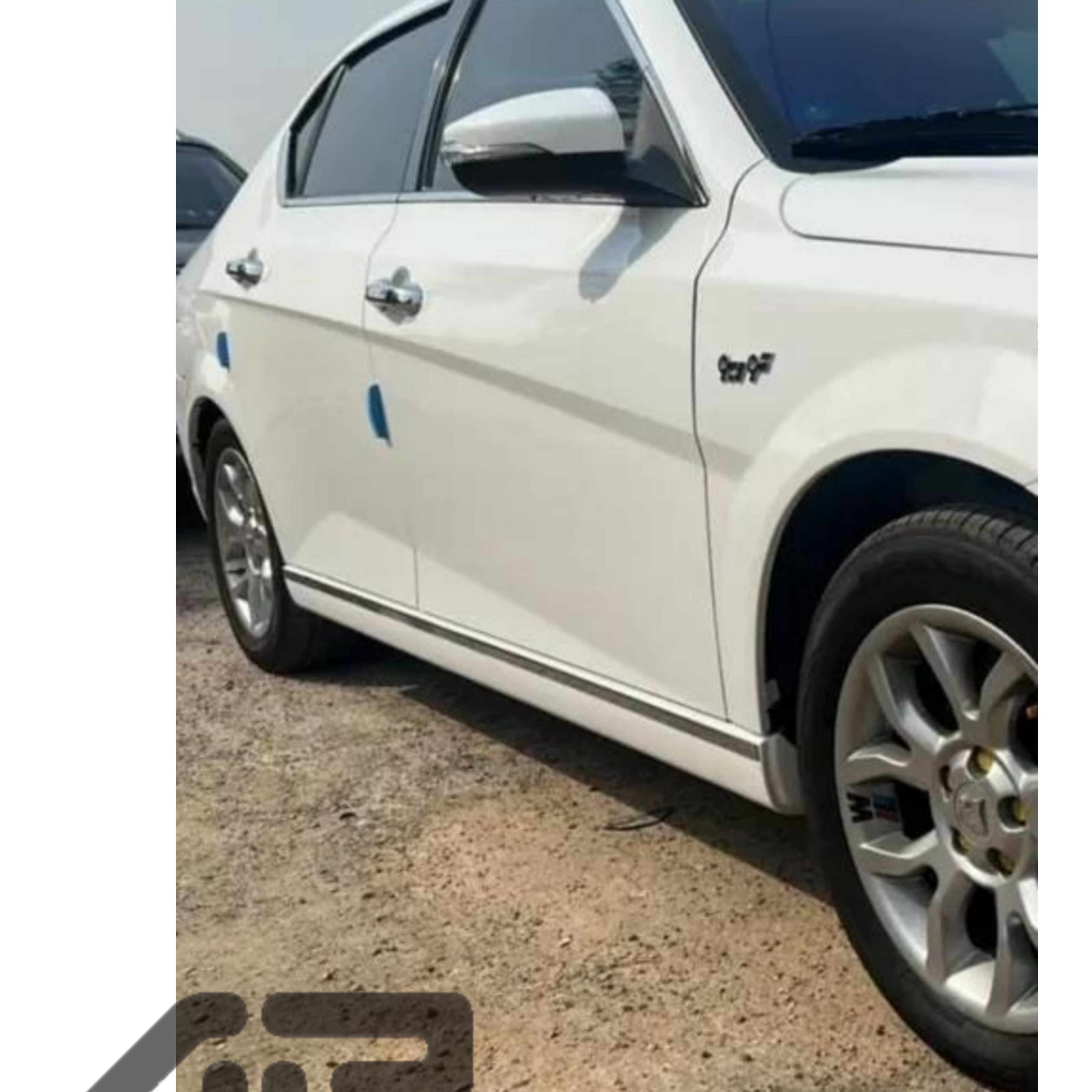 زه استیل روی رکاب دنا ، سمند ، شاهین ، تارا و ...