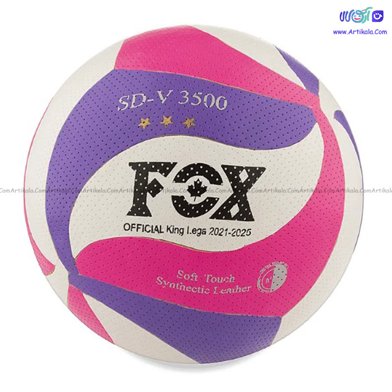 توپ والیبال طرح فاکس FOX SD-V3500