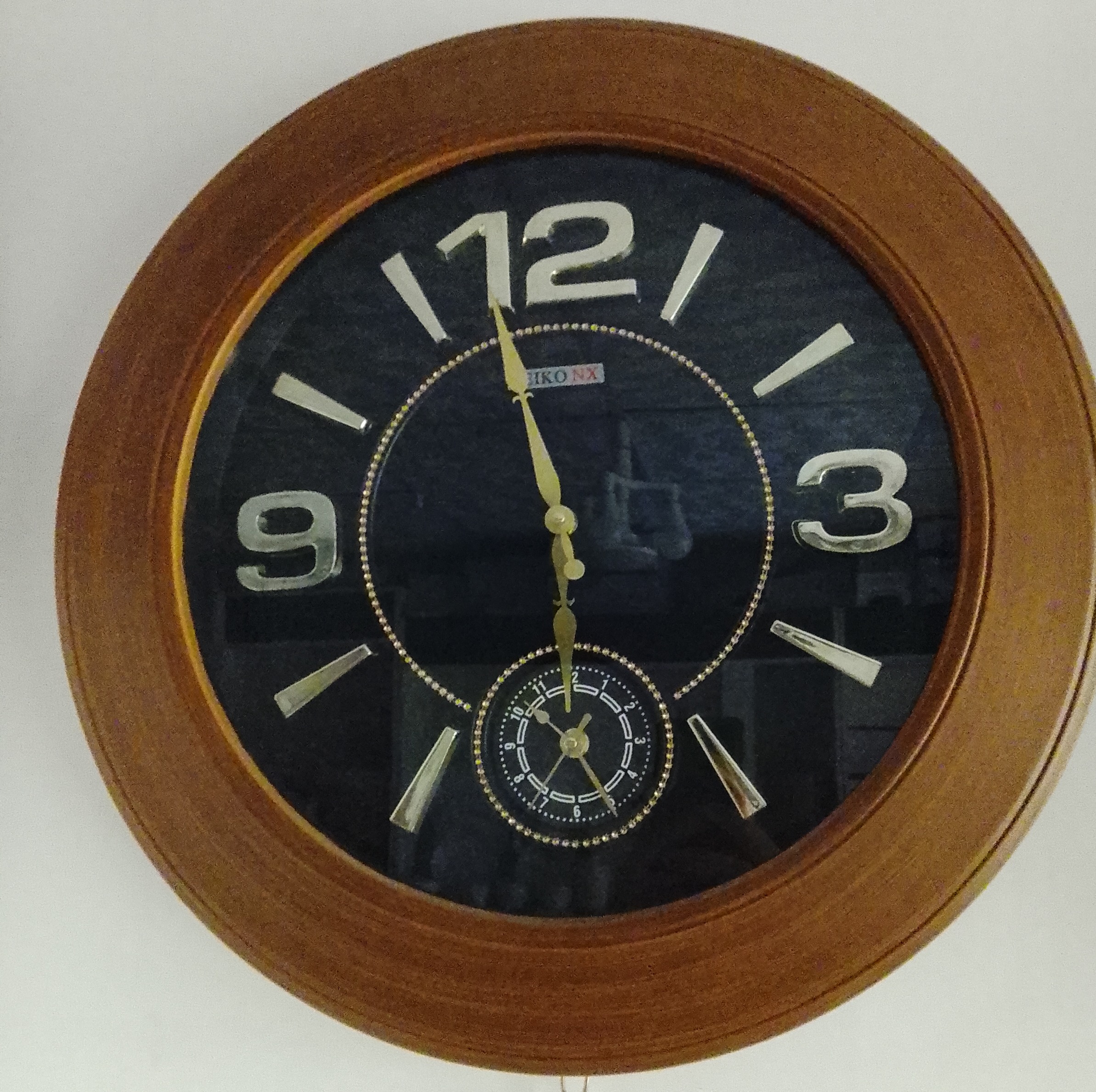 ساعت دیواری سیکو (SEIKO) NX بزرگ قطر 50 سانت (4 کیلوگرم)