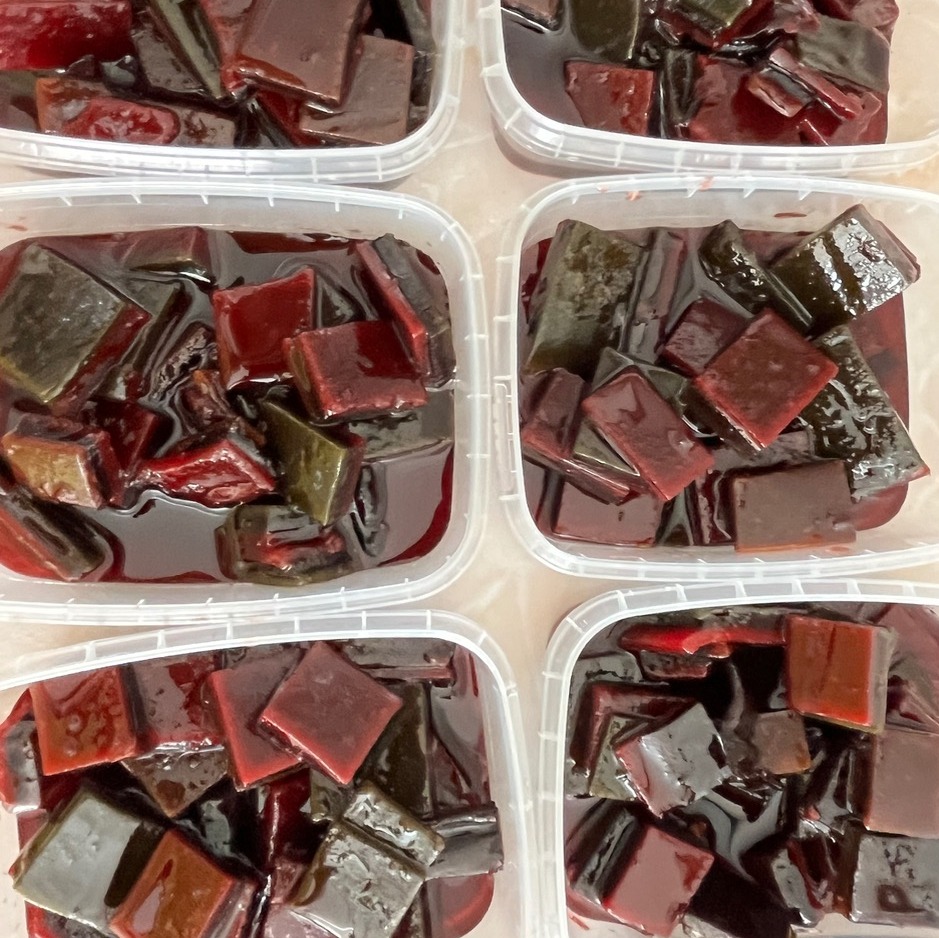 لواشک حبه ای ترش و ملس 150 گرمی زنبورطلا