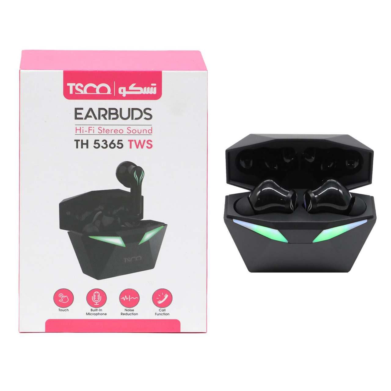 ایرپاد بی سیم TSCO مدل TH 5365 TWS - مشکی