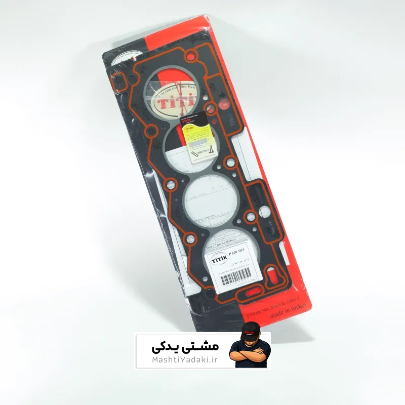 واشر سرسیلندر 206 تیپ2 مولتی لایر تعمیر سوم 4سوراخ تیتیک