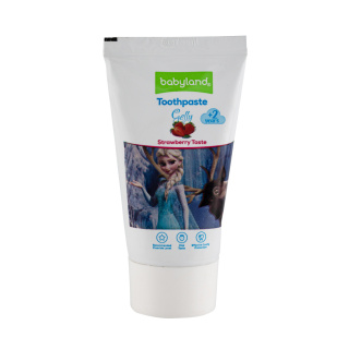 خمیر دندان کودک بی بی لند با طعم توت فرنگی حجم 60 گرم Baby Land Strawberry Toothpaste For Kids 60g