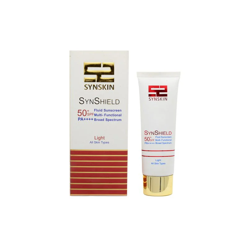 کرم فلوئید ضد آفتاب ساین شیلد SPF50 ساین اسکین | 50 گرم