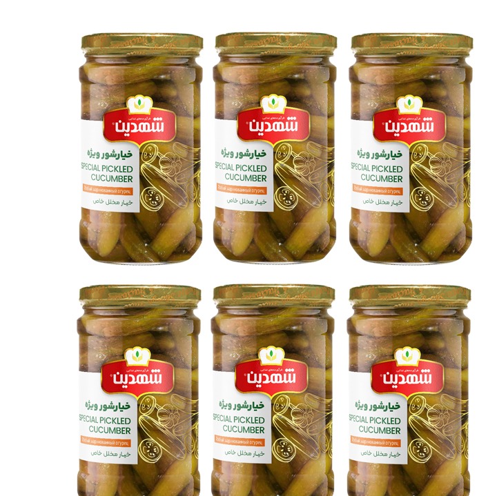 خیارشور ویژه شهدین - 660 گرمی