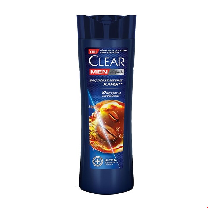 شامپو کلیر مردانه ترکیه ضد شوره ضد ریزش 350 میل SAC DOKULME CLEAR