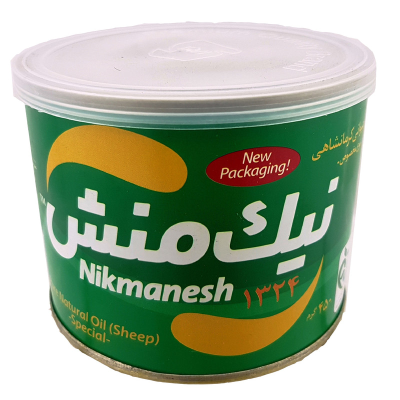 روغن حیوانی کرمانشاهی مخصوص نیک منش - 450 گرم