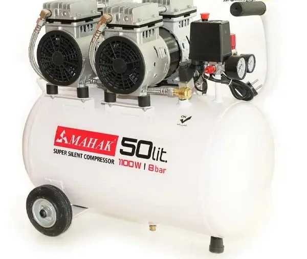 کمپرسور هوا سایلنت محک 50 لیتری مدل HSU1100-50L