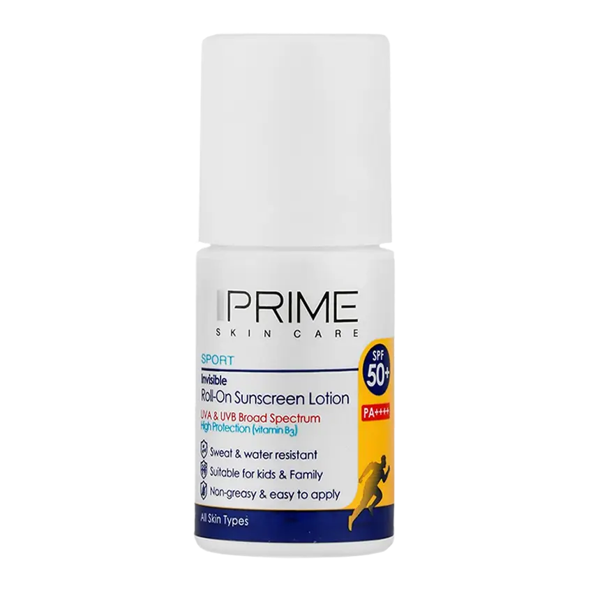 لوسیون ضد آفتاب رول آن پریم +SPF50