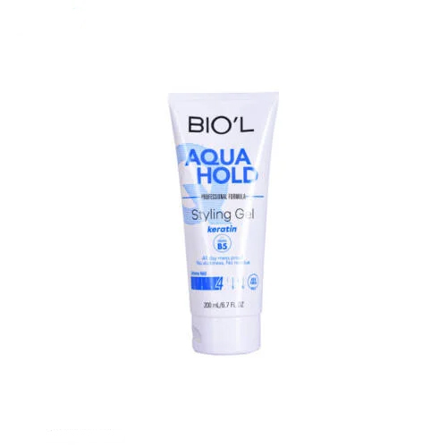 ژل مرطوب موی سر مدل تیوپی آکوا (قوی) AQUA FINISH HOLD حجم 200 میل بیول - BIOL