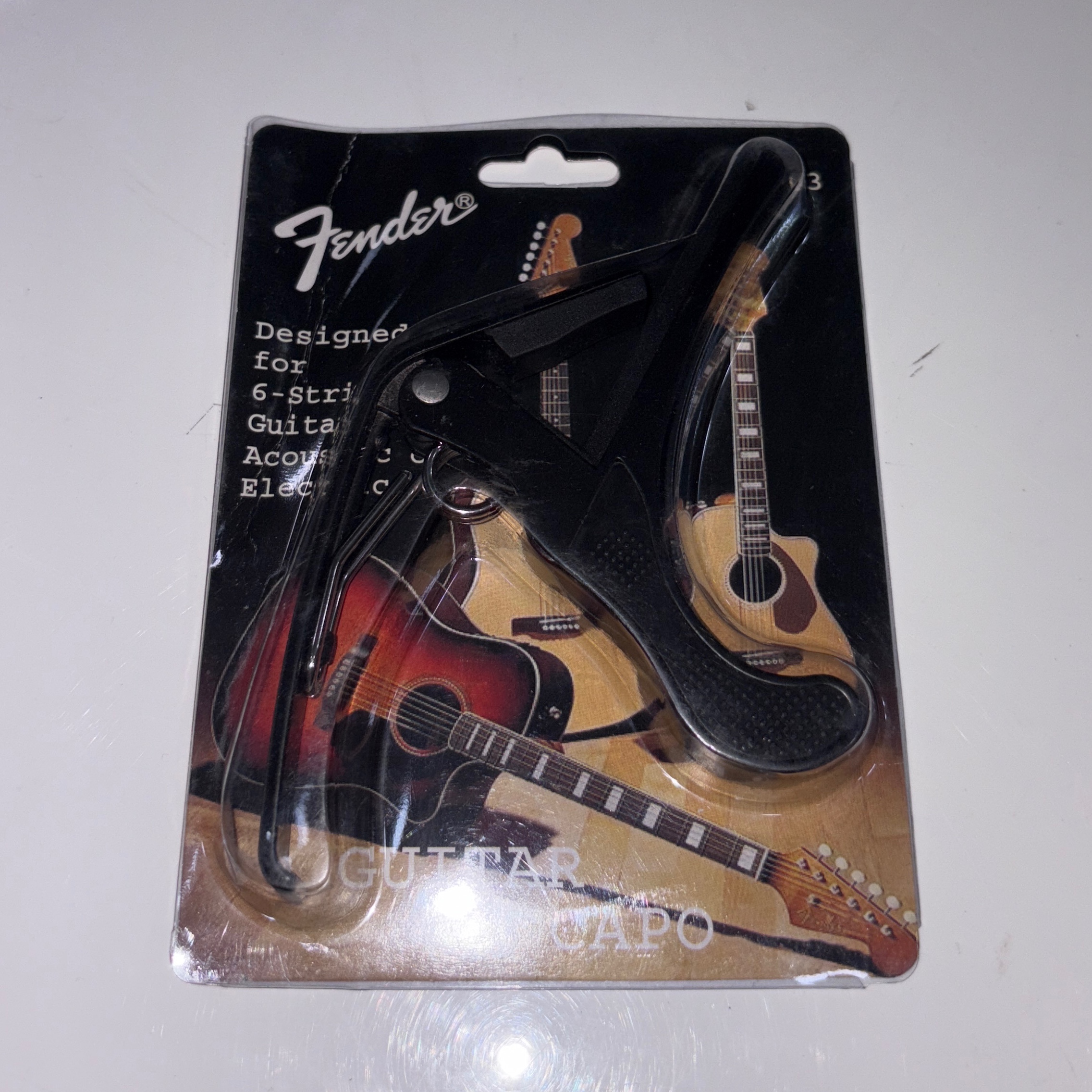 کاپو گیتار فندر کاپو فلزی Fender مناسب گیتار کلاسیک آکوستیک و الکتریک