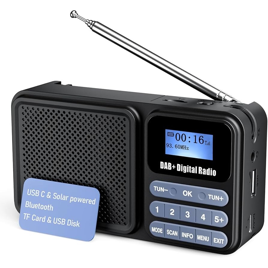 رادیو دیجیتال گالیپک مدل DAB-P11