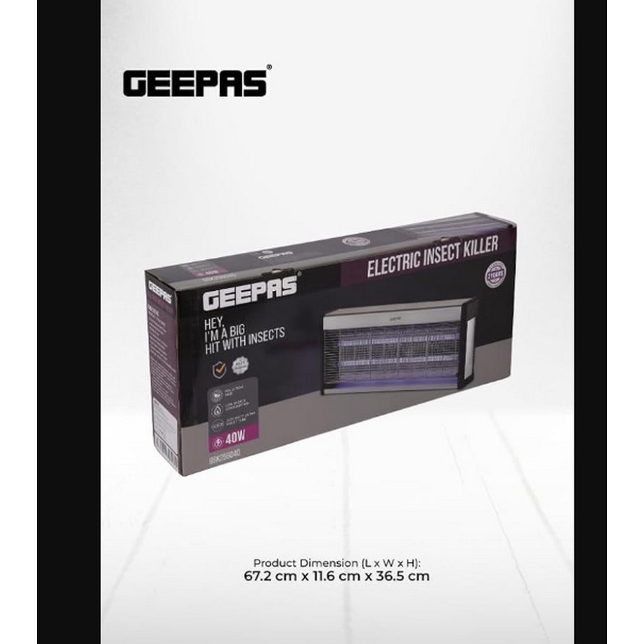 حشره کش برقی جیپاس مدل GBK25604 (2x20W)
