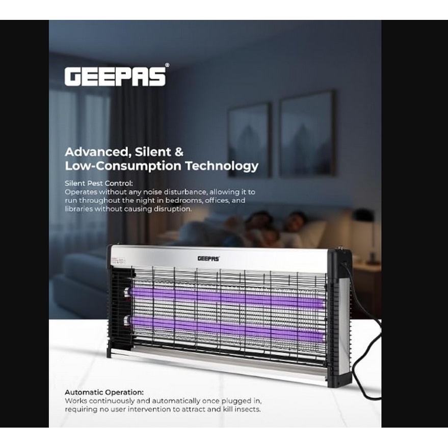 حشره کش برقی جیپاس مدل GBK25604 (2x20W)
