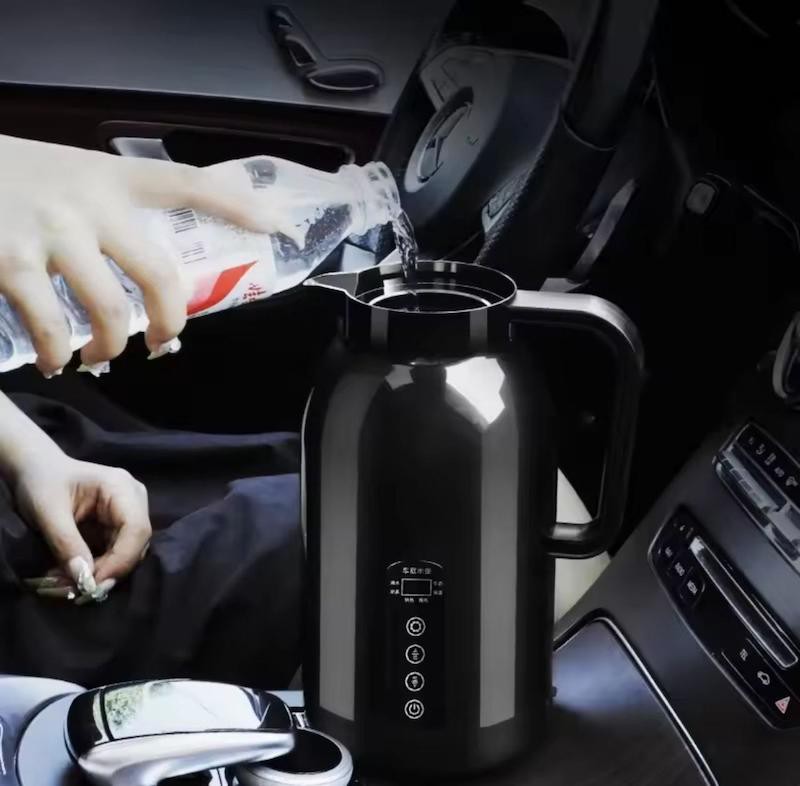 کتری برقی فندکی ماشین مدل RC-1300A ظرفیت 1150 میلی لیتر
