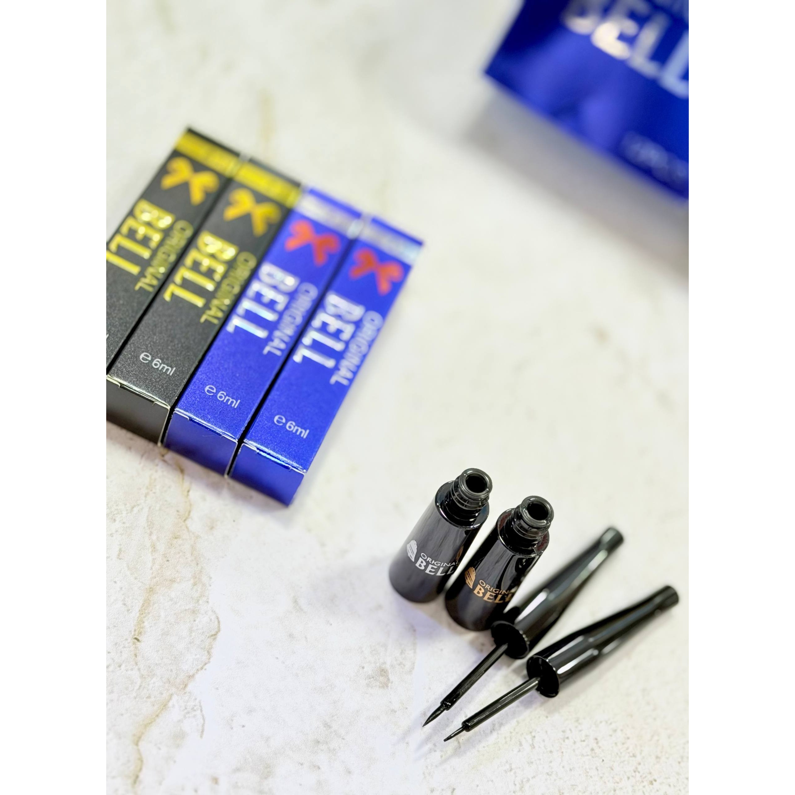 خط چشم مویی اورجینالBELL آلمان 6ml