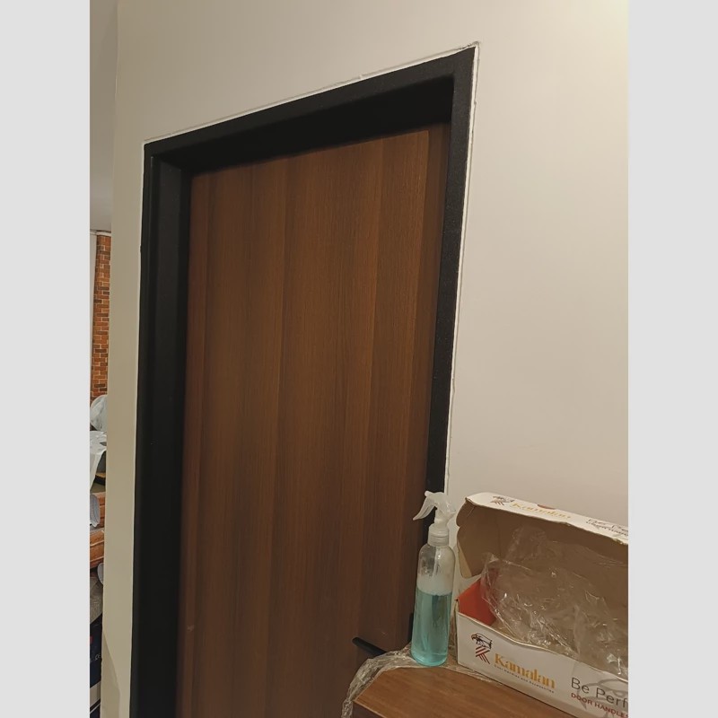 برچسب کابینت طرح چوب کد 6227 قهوه ای برجسته ضخیم
