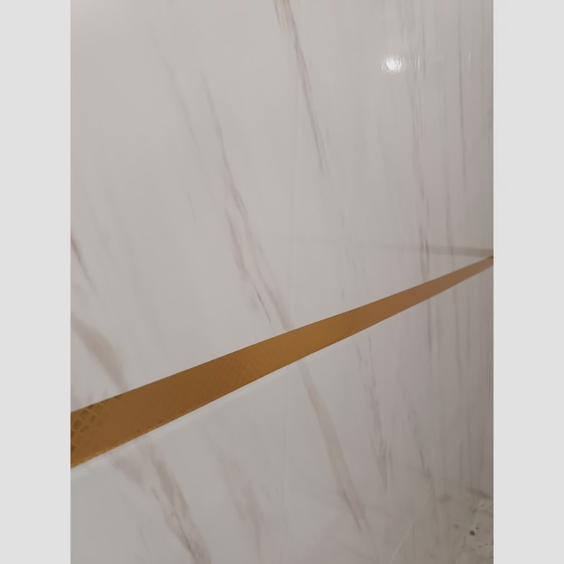 برچسب کابینت طرح سنگ هایگلاس کد 3510سفید با رگه کرم
