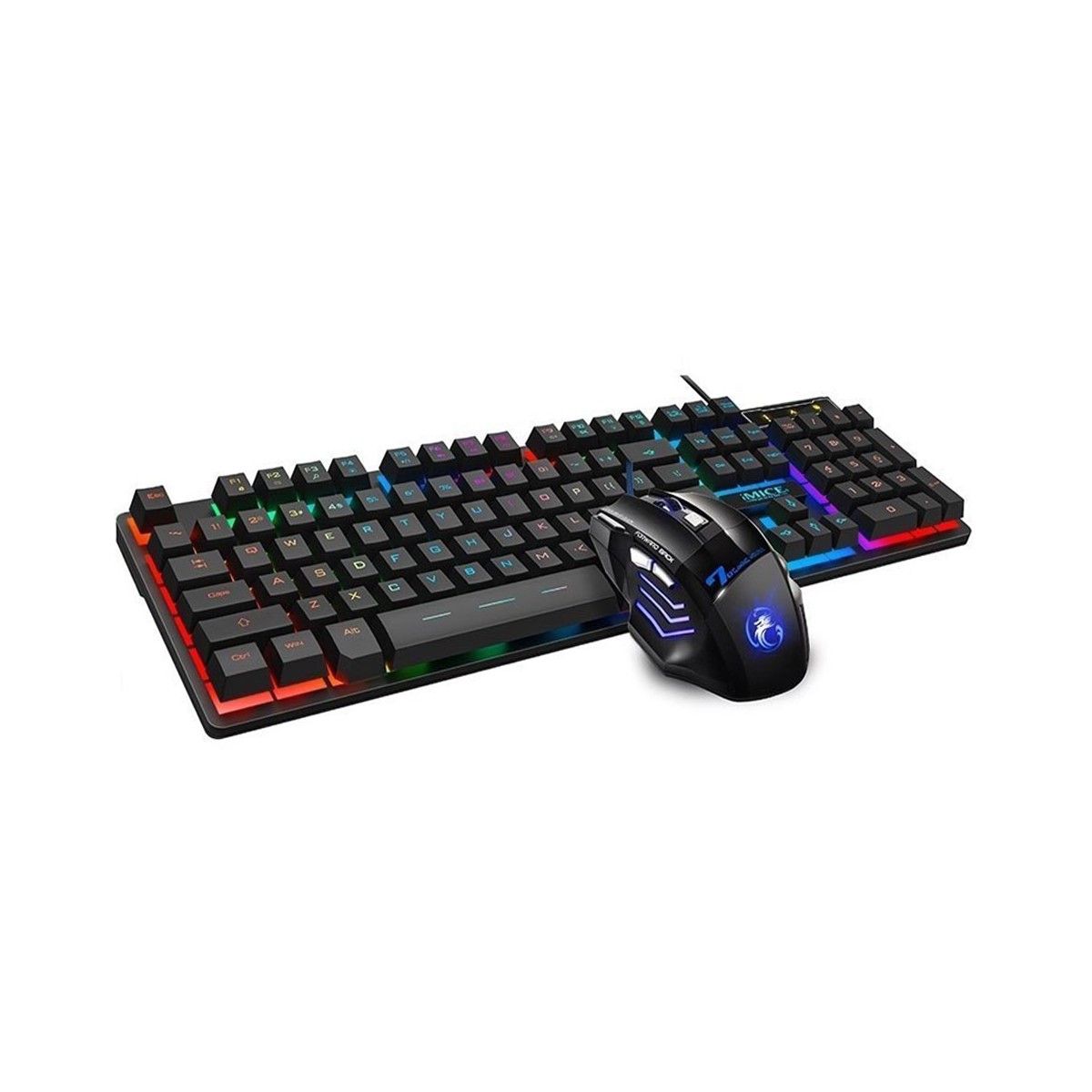 کیبورد و ماوس گیمینگ آیماس مدل AN-300 RGB