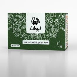 دمنوش چای سبز گزنه برگ زیتون