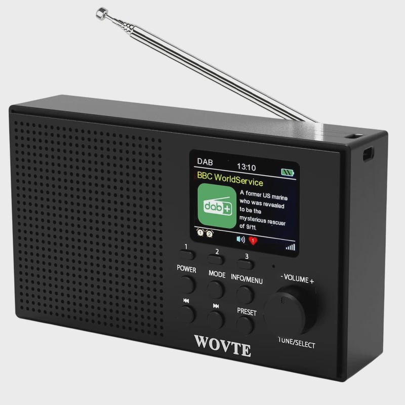 رادیو اسپیکر بلوتوثی برند DAB مدل 122