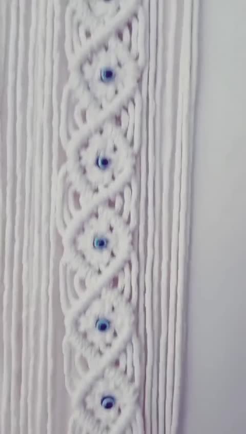 دیوار کوب چشم نظر مکرومه پس کرایه)