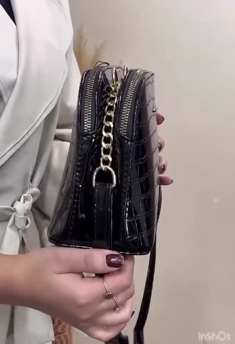 کیف پاسپورتی شیک و زیبا ورنی 