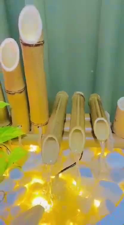 آبنما رومیزی دکوری بامبو مدل شیما
