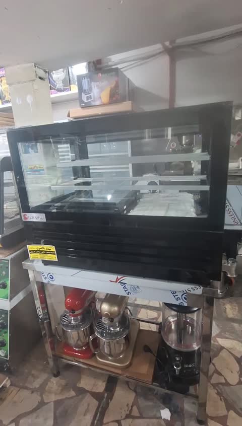 یخچال شوکیک مشکی وارداتی اسمارت سایز 90 درجه یک