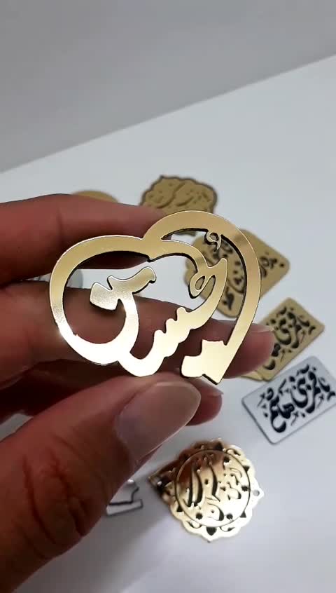 استیکر پشت چسب موبایل طرح حسین