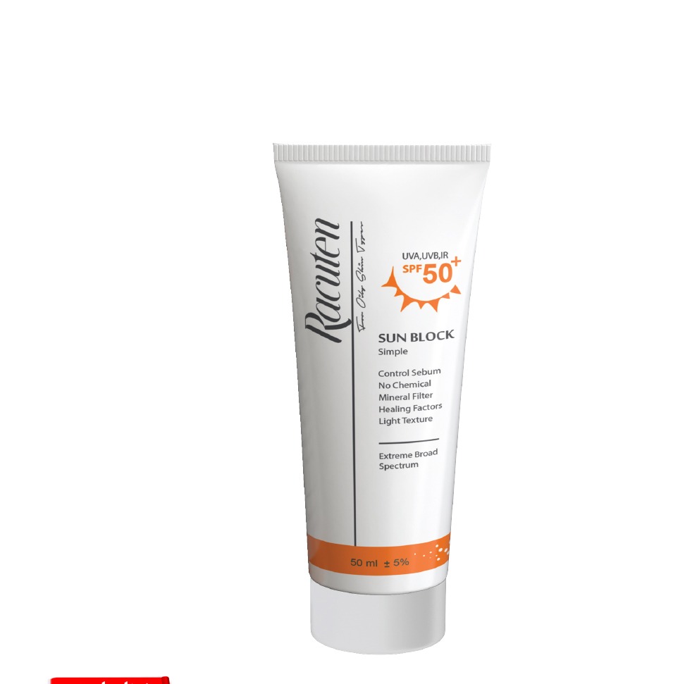 کرم ضد آفتاب بدون رنگ راکوتن دارای SPF50