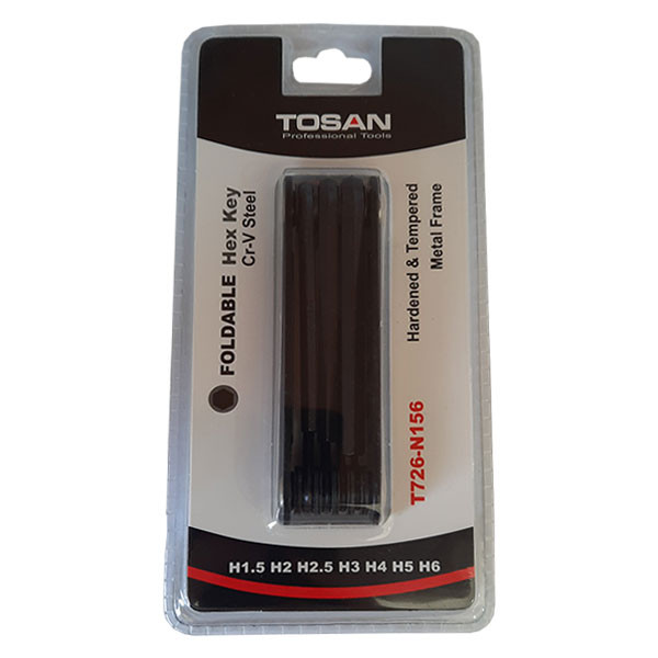 مجموعه 7 عددی آچار آلن توسن مدل AR-T726-N156